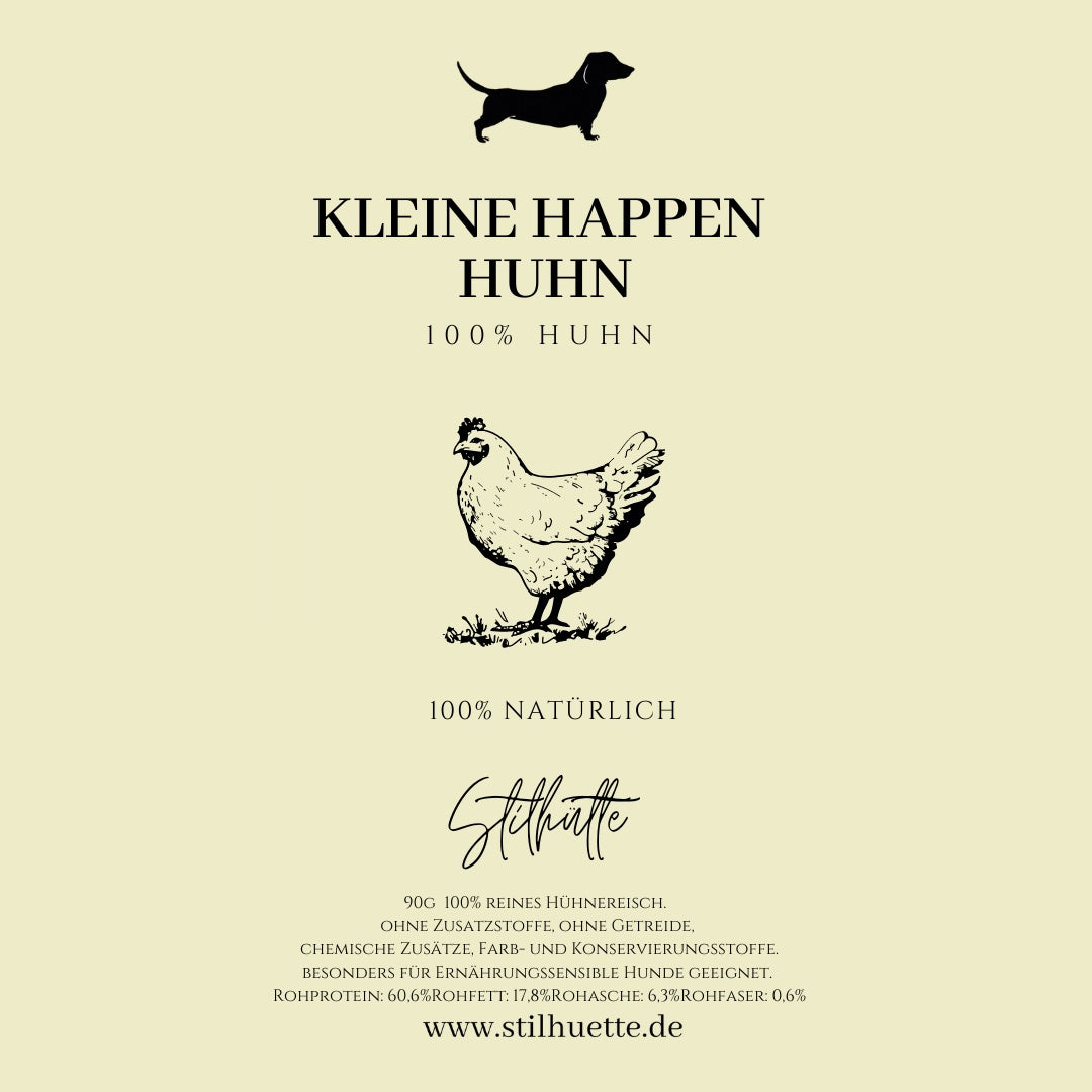 Kleine Happen Huhn