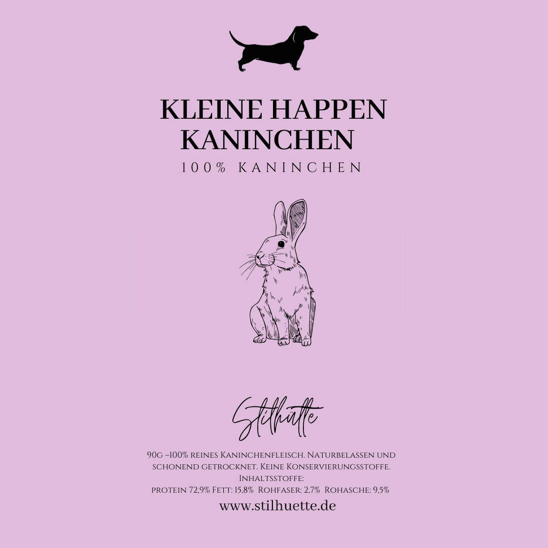 Kleine Happen Kaninchen