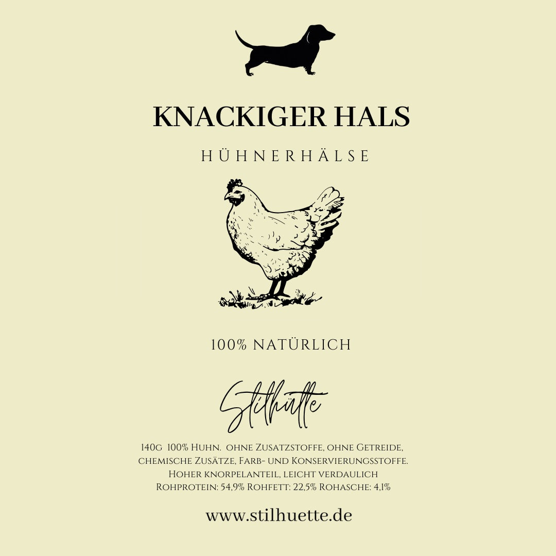 Hähnchenhälse Knackiger Hals