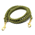Load image into Gallery viewer, Paracord Leine "Oliv"