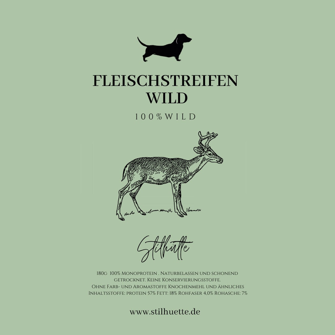 Fleischstreifen Wild