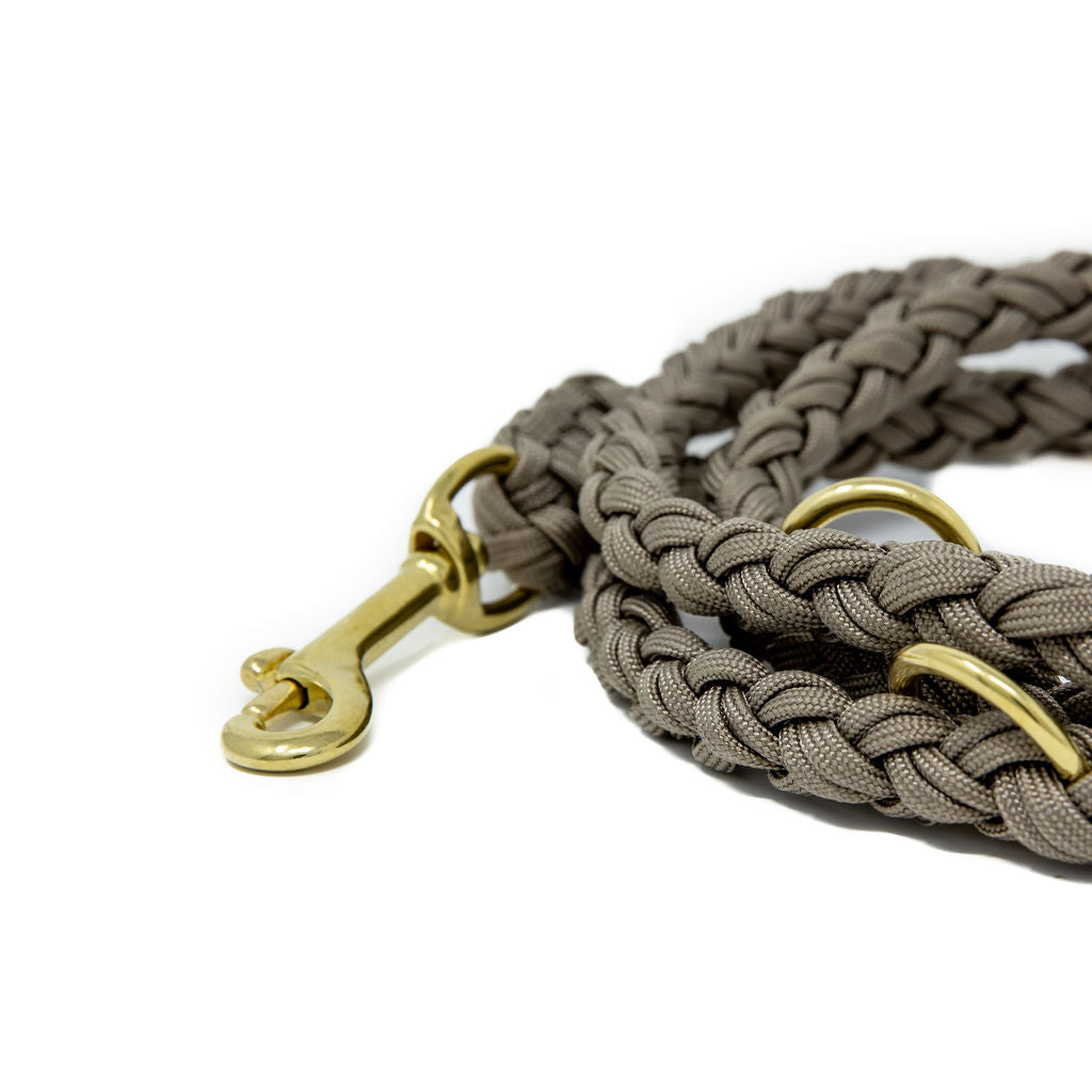 Paracord Leine "tan"