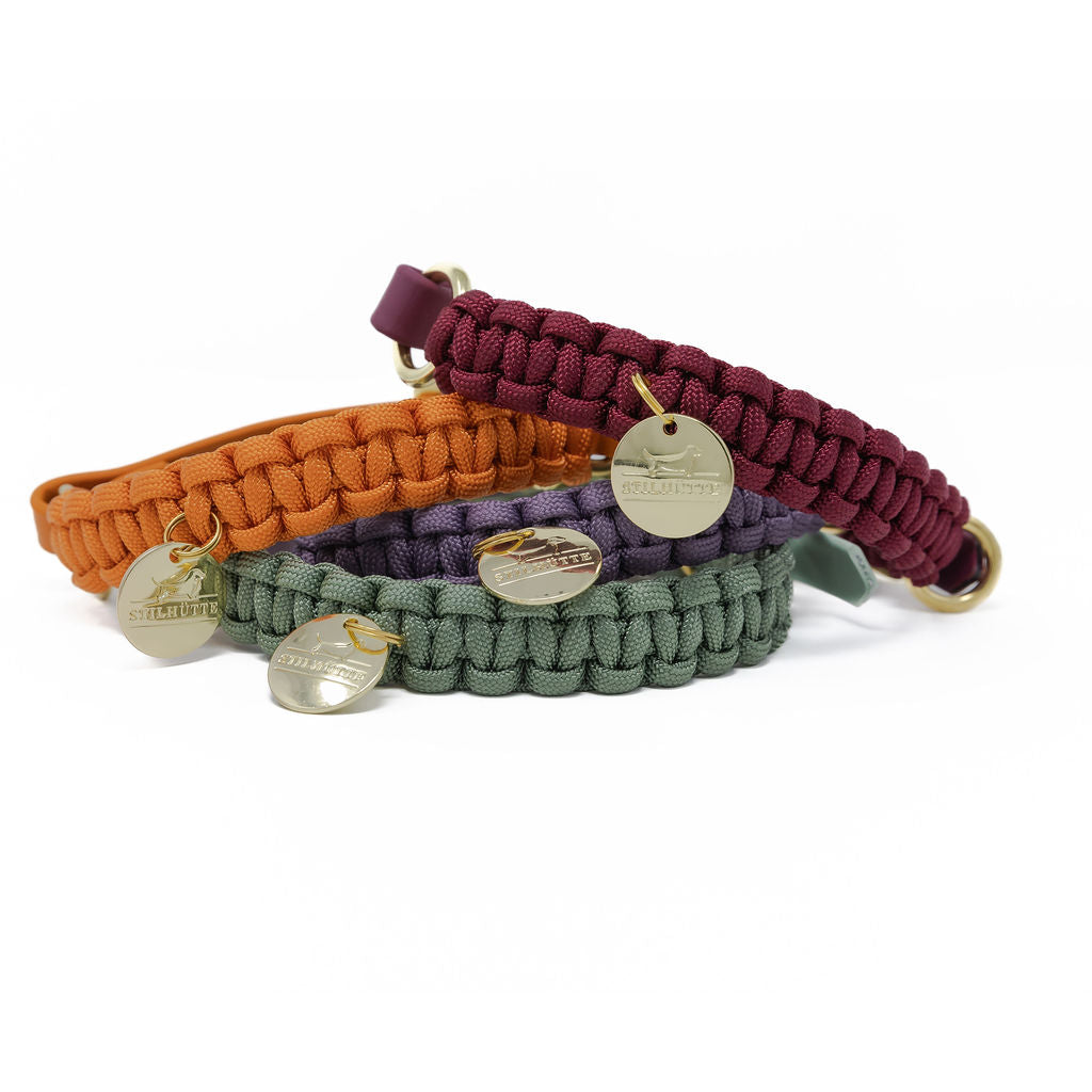 Mini Halsband "Meeresblau"