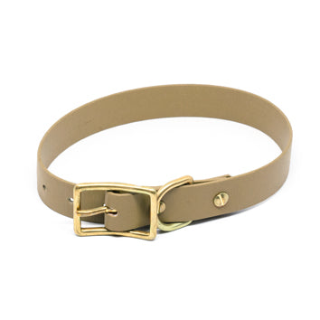 Biothane Halsband "Beige"
