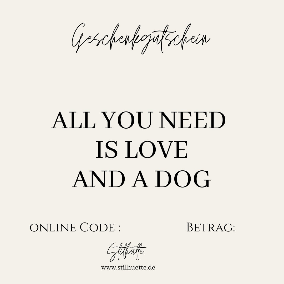 Gutschein "All you need"