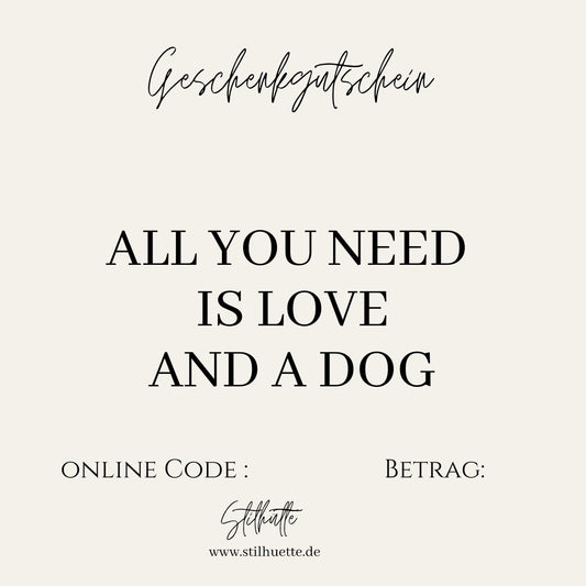 Gutschein "All you need"