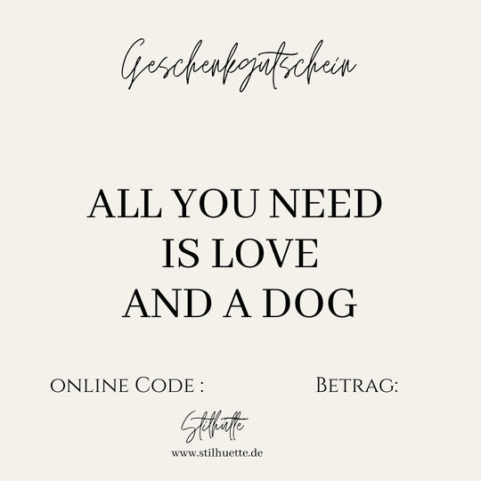 "All you need" voucher