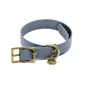 Biothane Halsband "Grau"