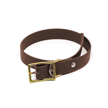 Biothane Halsband "Dunkelbraun"