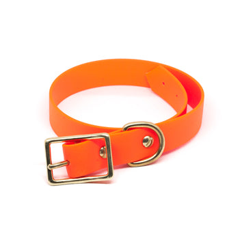 Biothane Halsband "Neonorange"