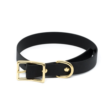 Biothane Halsband "Schwarz"