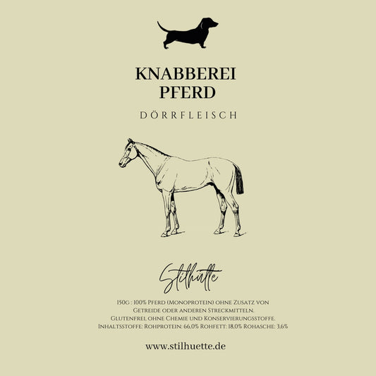 Dörrfleisch Pferd