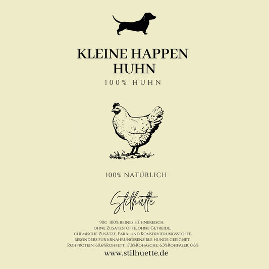 Kleine Happen Huhn