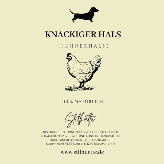 Hähnchenhälse Knackiger Hals