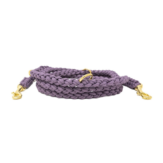 Paracord Leine "mauve"