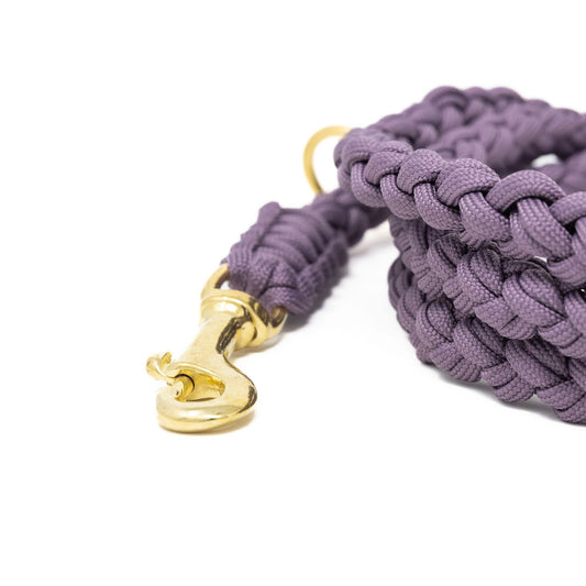 Paracord Leine "mauve"