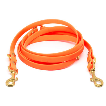 Biothane Leine "Neonorange"