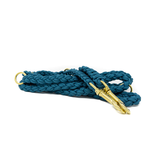 Paracord Leine "Petrol"