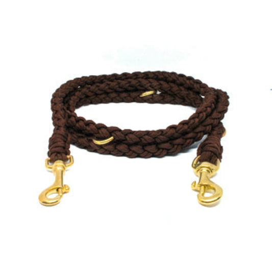 Paracord Leine "Dunkelbraun"
