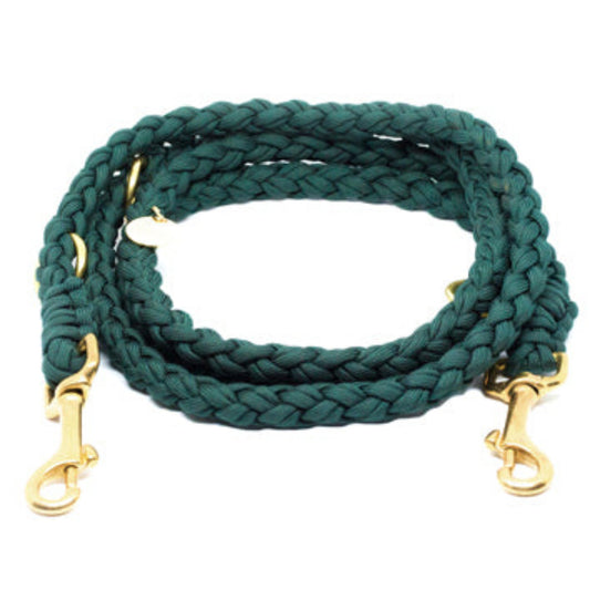 Paracord Leine "Dunkelgrün"