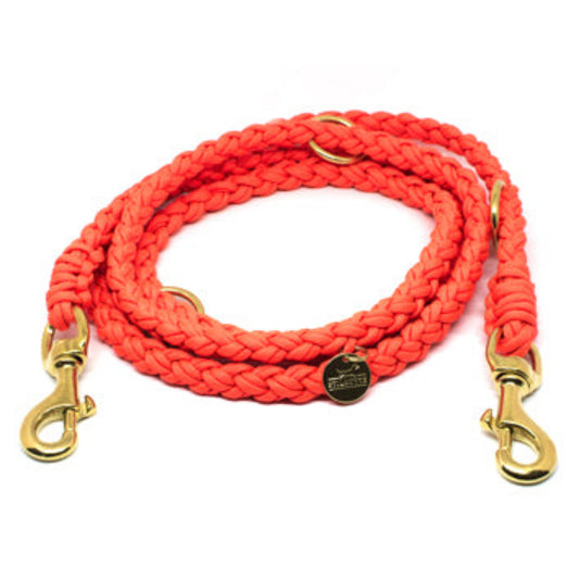 Paracord Leine "Neonorange"