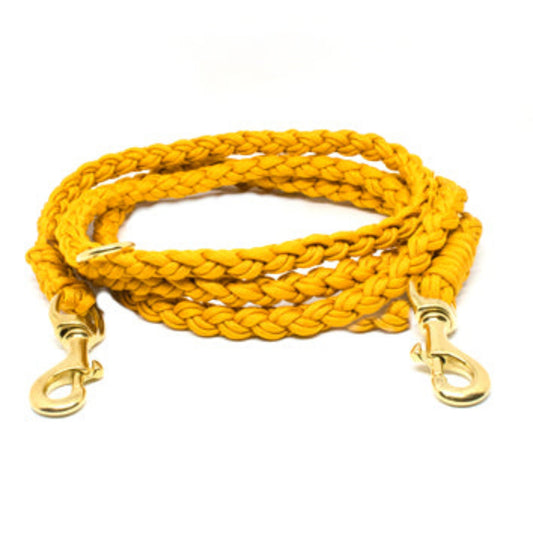 Paracord Leine "Senfgelb"