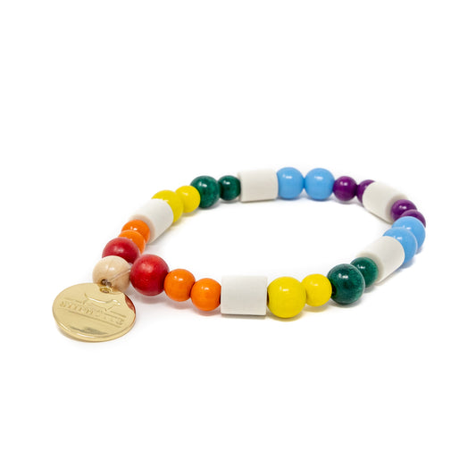 EM-Keramik Halsband "Rainbow"