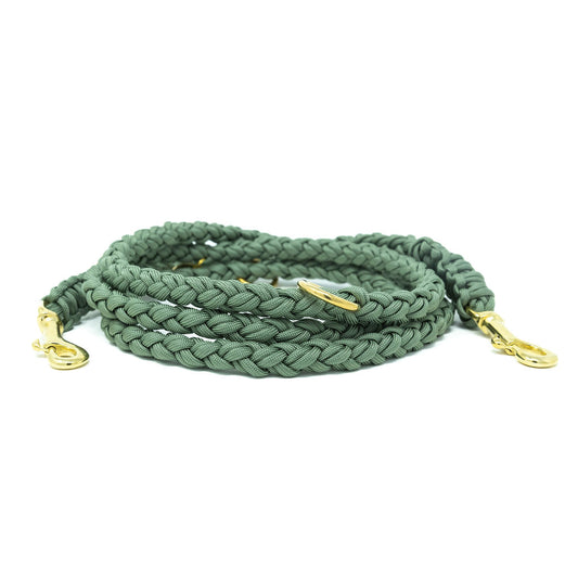Paracord Leine "sage"
