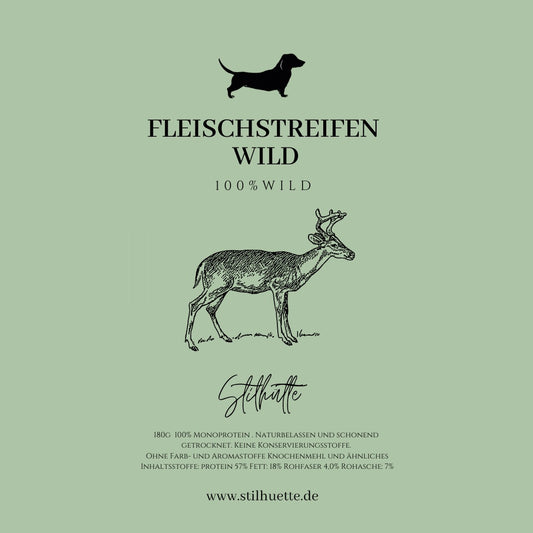 Fleischstreifen Wild